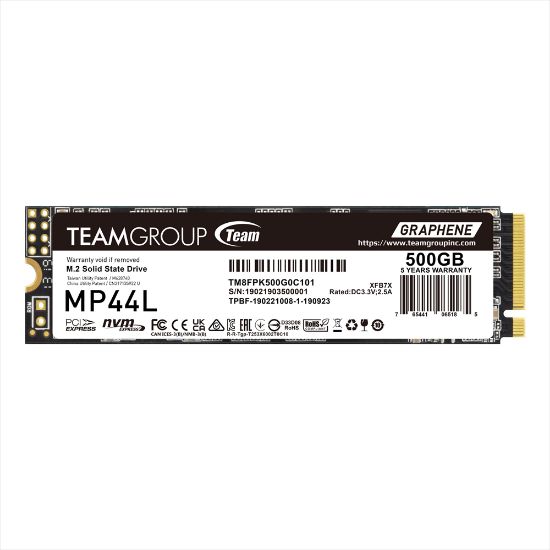 Team MP44L 500GB Gen4x4 5000/2500MB/s NVMe PCIe M.2 SSD Disk (TM8FPK500G0C101) resmi