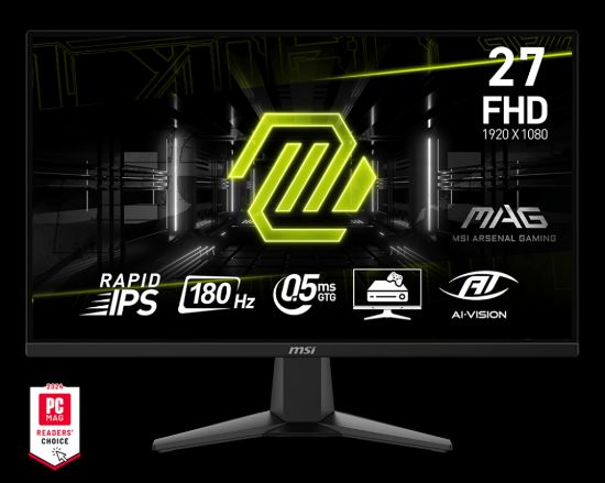 MSI 27" MAG 275F 1920X1080 (FHD) 16:9 FLAT RAPID resmi