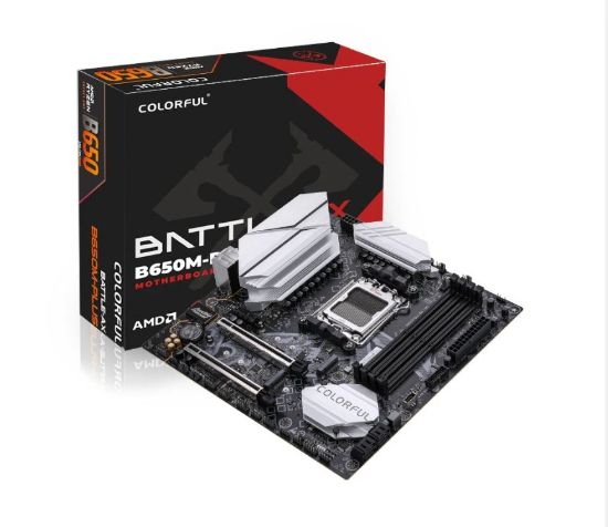 COLORFUL BATTLE-AX B650M-PLUS V14 DDR5 7600MHz mATX resmi