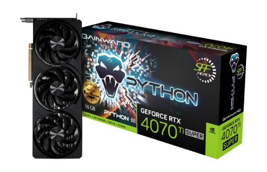 GAINWARD RTX4070Ti SUPER PYTHON III OC 16GB GDDR6X 256Bit resmi