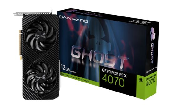 GAINWARD RTX4070 GHOST 12GB GDDR6 192Bit resmi