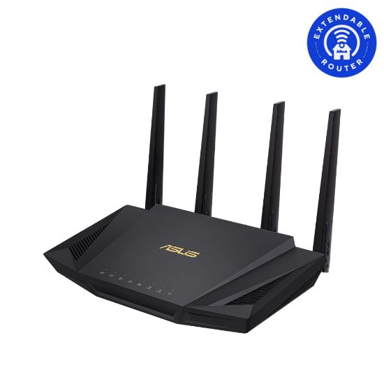 ASUS RT-AX58U AX3000 4PORT A.POINT/ROUTER resmi