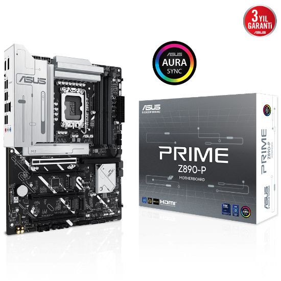 ASUS PRIME Z890-P DDR5 4XM2 USB3.2 RGB LAN ATX resmi