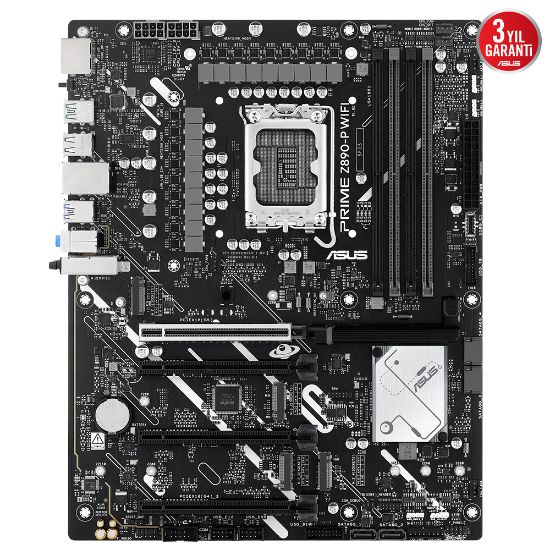 ASUS PRIME Z890-P WIFI DDR5 4XM2 USB3.2 RGB LAN ATX resmi