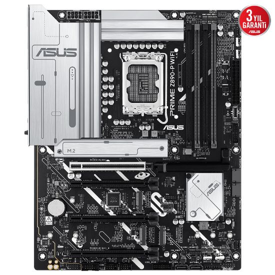 ASUS PRIME Z890-P WIFI DDR5 4XM2 USB3.2 RGB LAN ATX resmi