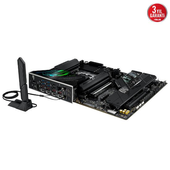 ASUS ROG STRIX Z890-F GAMING WIFI DDR5 5XM2 USB3.2 RGB LAN ATX resmi