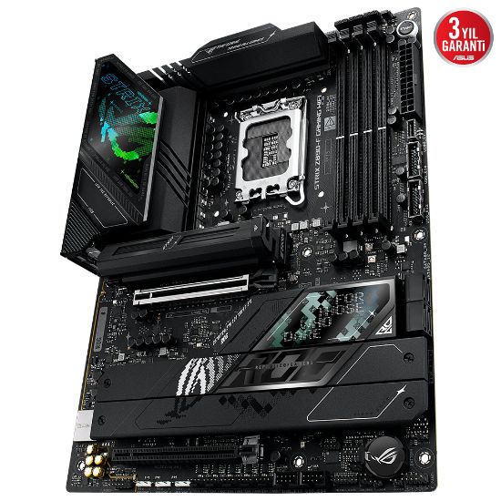 ASUS ROG STRIX Z890-F GAMING WIFI DDR5 5XM2 USB3.2 RGB LAN ATX resmi