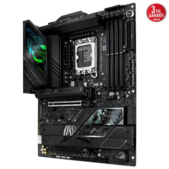 ASUS ROG STRIX Z890-F GAMING WIFI DDR5 5XM2 USB3.2 RGB LAN ATX resmi