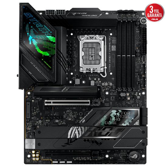 ASUS ROG STRIX Z890-F GAMING WIFI DDR5 5XM2 USB3.2 RGB LAN ATX resmi