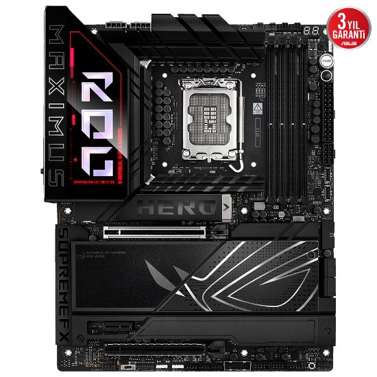 ASUS ROG MAXIMUS Z890 HERO DDR5 6XM2 USB3.2 WIFI7 RGB LAN ATX resmi