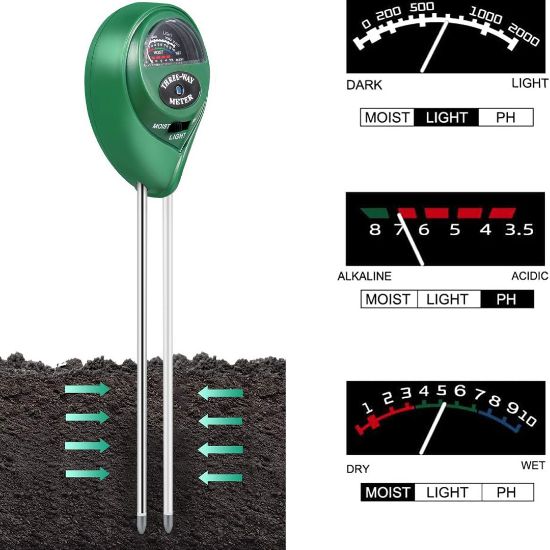 POWERMASTER ST-01 3 IN 1 TOPRAK TEST CİHAZI resmi