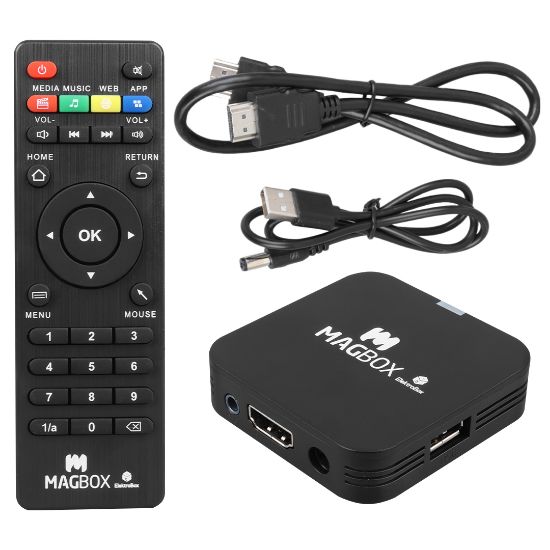 MAGBOX ELECTROBOX 2 GB RAM H313 İŞLEMCİ 16 GB HDD 4K ULTRA HD ANDROID BOX (ANDROID 10) resmi