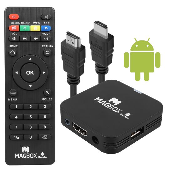 MAGBOX ELECTROBOX 2 GB RAM H313 İŞLEMCİ 16 GB HDD 4K ULTRA HD ANDROID BOX (ANDROID 10) resmi