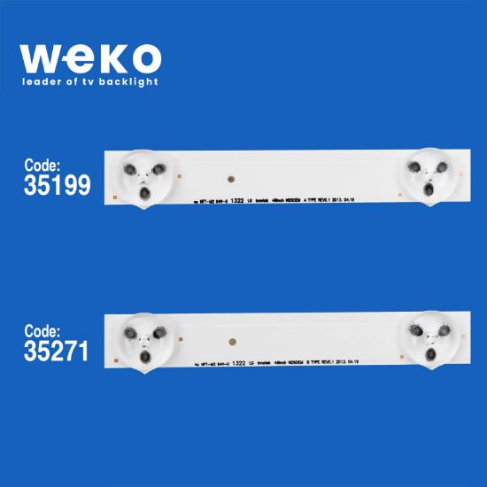 WKSET-5144 35199X5 35271X5 LG INNOTEK 46INCH NDSOEM 10 ADET LED BAR resmi