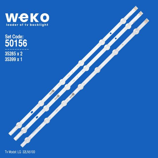 WKSET-5156 35285X2 35399X1 LG INNOTEK POLA2.0 32  3 ADET LED BAR resmi