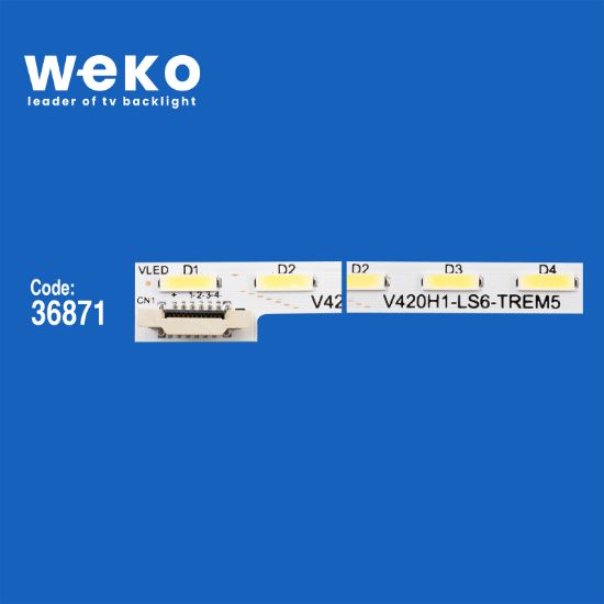 WKSET-6082 36871X1 V420H2-LE6-TREM3  1 ADET LED BAR (48LED) resmi