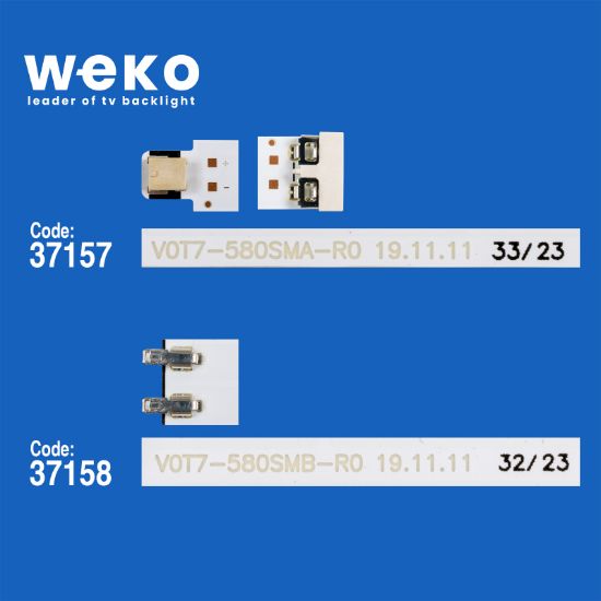 WKSET-6429 37157X4 37158X4 V0T7-580SMA/B-R0 8 ADET LED BAR resmi