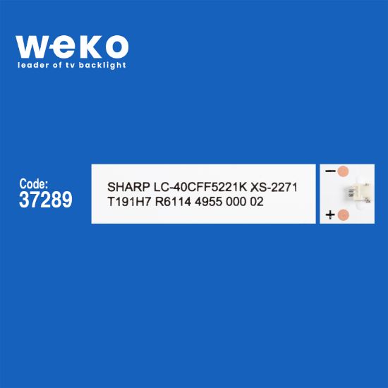 WKSET-6624 37289X4 RF-AJ400E32-0901S-04 A2  4 ADET LED BAR resmi