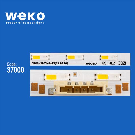 WKSET-6690 37000X2  S2Q6-500SM0-R0  2 ADET LED BAR TWO COLOR (İKİ RENK) (40LED) resmi