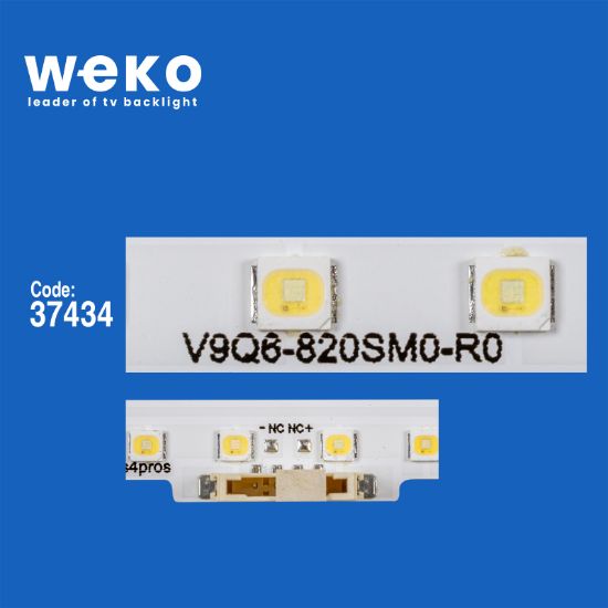 WKSET-6779 37434X4 V9Q6-820SM0-R0 BN96-48256A 4 ADET LED BAR (BLUE) (50LED) resmi