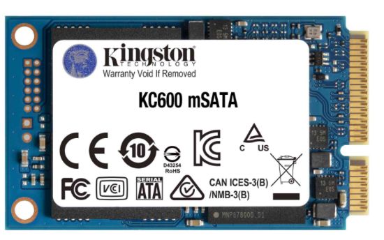 256GB KINGSTON KC600 550/500MB/s mSATA SSD SKC600MS/256G resmi