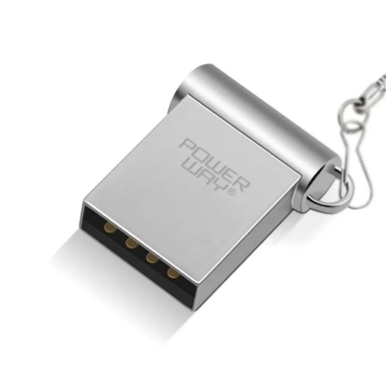 POWERWAY 16 GB USB 3.0 METAL MINI FLASH BELLEK resmi