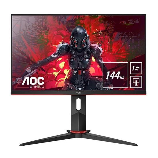 AOC 24G2U/BK 23.8 1MS 144HZ (DİSPLAY+HDMI) FREESYNC FULL HD IPS OYUNCU MONİTÖR resmi