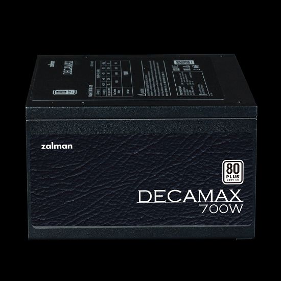 ZALMAN DECAMAX 700W ZM700-LX3 80+ POWER SUPPLY resmi