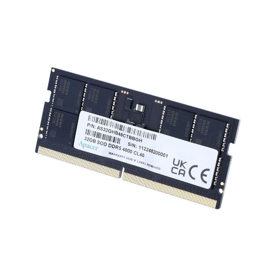 Apacer 32 GB1x32GB) 4800Mhz SODIMM CL40 DDR5 Notebook Ram ( FS.32G2A.PT) resmi