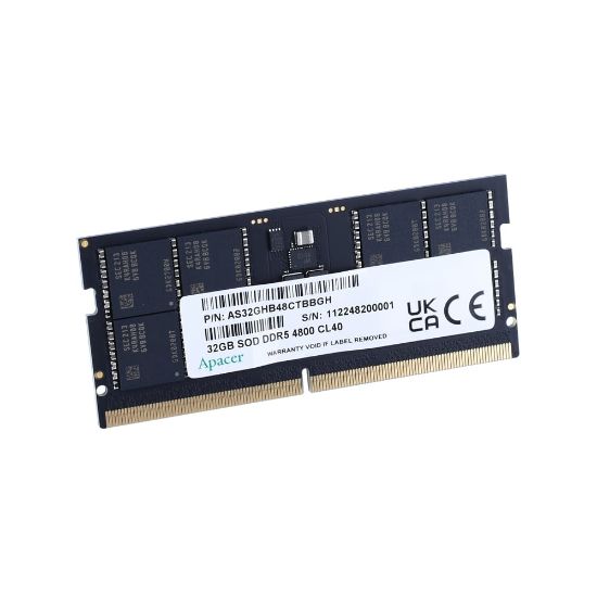 Apacer 16 GB1x16GB) 4800Mhz SODIMM CL40 DDR5 Notebook Ram (FS.16G2A.PT) resmi