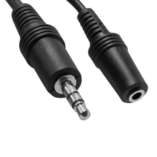 POWERMASTER 3.5 MM STEREO ERKEK / DİŞİ 5 METRE AUX UZATMA KABLOSU resmi