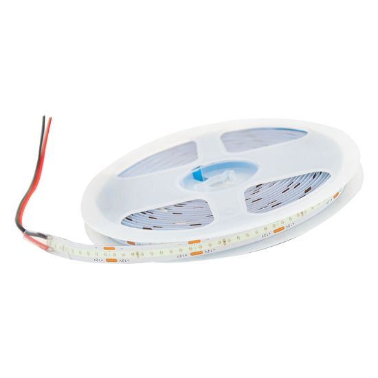 POWERMASTER COB LED ŞERİT BUZ MAVİ 3000K FOSFORLU 12 VOLT 200 LED 5 METRE resmi