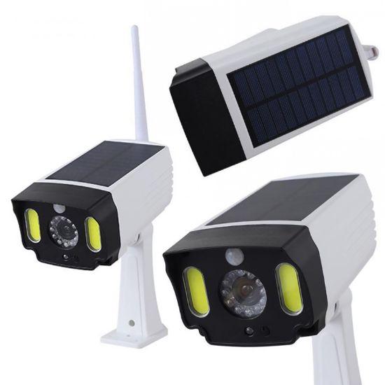 POWERMASTER MX-T28 SOLAR 20 WATT LEDLİ PİLLİ MAKET KAMERA resmi