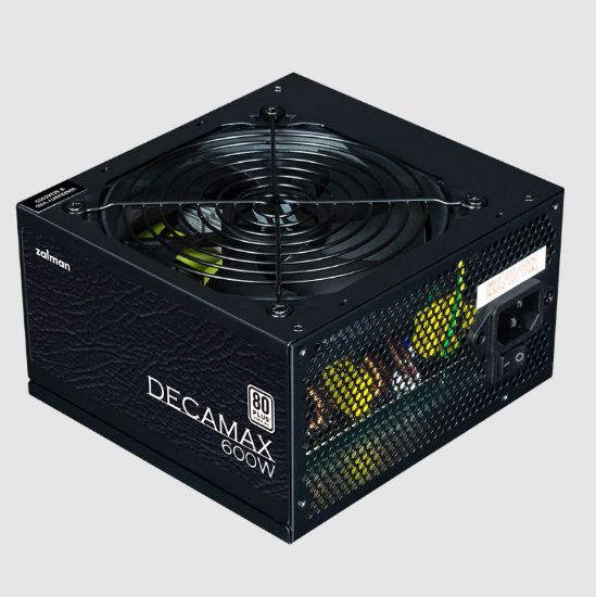 ZALMAN DECAMAX 600W ZM600-LX3 STANDARD POWER SUPPLY resmi