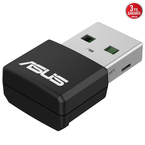 ASUS USB-AX55 NANO 1200Mbps DUAL-BANT Wi-Fi 6 resmi