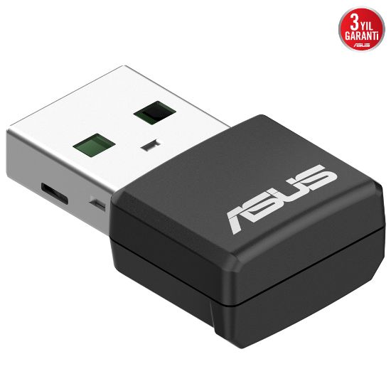 ASUS USB-AX55 NANO 1200Mbps DUAL-BANT Wi-Fi 6 resmi