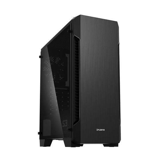 ZALMAN S3 TG 600W TEMPERLİ CAM ATX MID TOWER KASA resmi