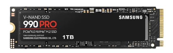 1TB SAMSUNG 990 PRO 7450/6900MB/s M.2 NVMe MZ-V9P1T0BW resmi