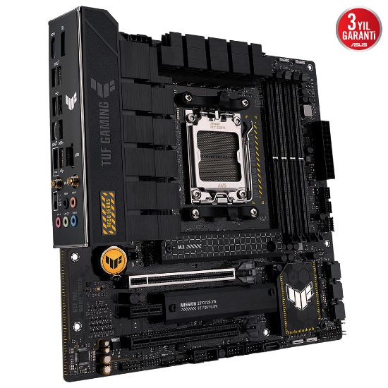 ASUS TUF GAMING B650M-PLUS WIFI DDR5 6400Mhz+(OC) DP HDMI M.2 AM5 resmi