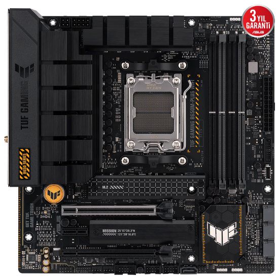 ASUS TUF GAMING B650M-PLUS WIFI DDR5 6400Mhz+(OC) DP HDMI M.2 AM5 resmi