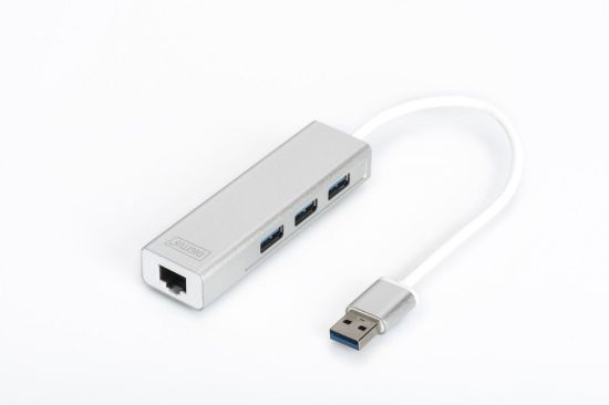 DIGITUS DA-70250-1 USB 3.0 ETHERNET ADAPTÖRÜ resmi