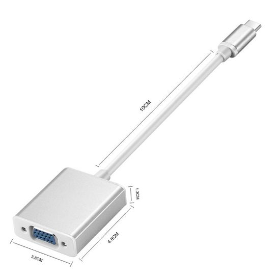 CODEGEN CDG-CNV32 USB 3.1 TYPE-C TO VGA ÇEVİRİCİ resmi