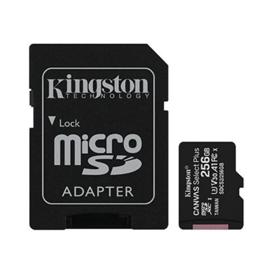 256GB MICRO SD SELECT PLUS KINGSTON SDCS2/256GB resmi