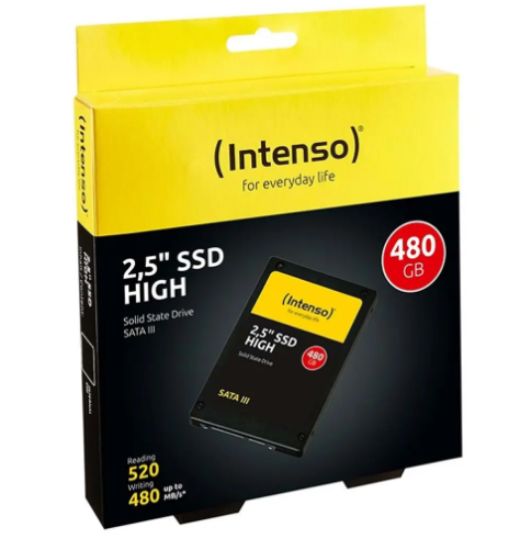 480GB INTENSO 3813450 2.5" 520/480MB/s SSD resmi