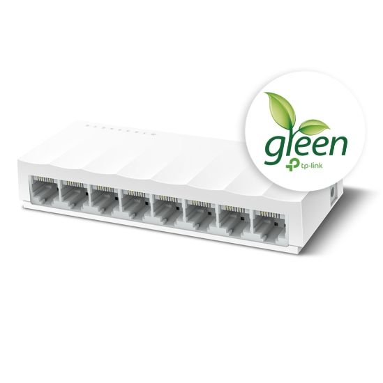 TP-LINK LS1008 8PORT 10/100 YÖNETİLEMEZ SWITCH resmi