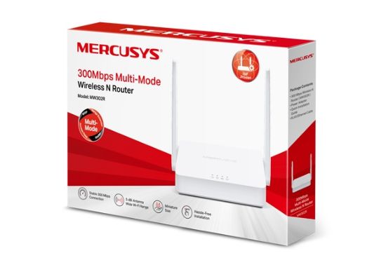 TP-LINK MERCUSYS MW302R 3PORT 300Mbps A.POINT/ROUTER resmi