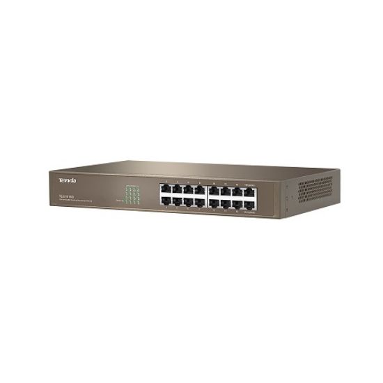 TENDA TEG1016D 16PORT 10/100/1000 YÖNETİLEMEZ SWITCH resmi