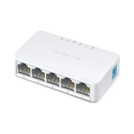 TP-LINK MERCUSYS MS105 5PORT 10/100 YÖNETİLEMEZ SWITCH resmi