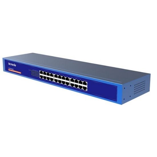 TENDA TEG1024G 24 PORT 10/100/1000 Rack-M SWITCH resmi