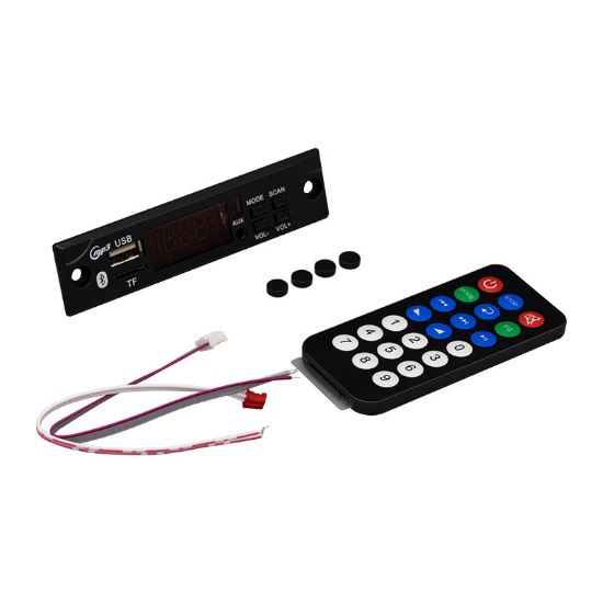 MAGICVOICE M517 OTO TEYP USB/SD/MP3/MIC/BLUETOOTH/KUMANDA OTO TEYP ÇEVİRİCİ DİJİTAL PLAYER BOARD resmi